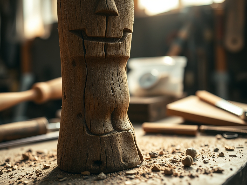 Carving a Simple Totem