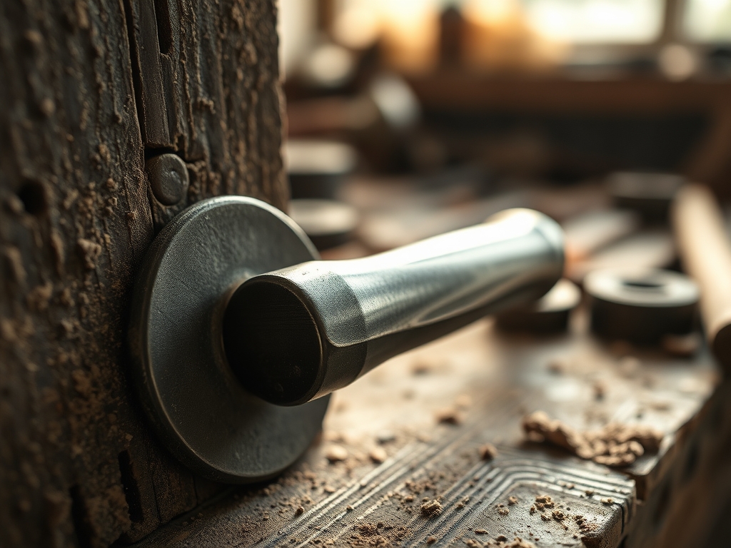 Forging a Metal Door Handle