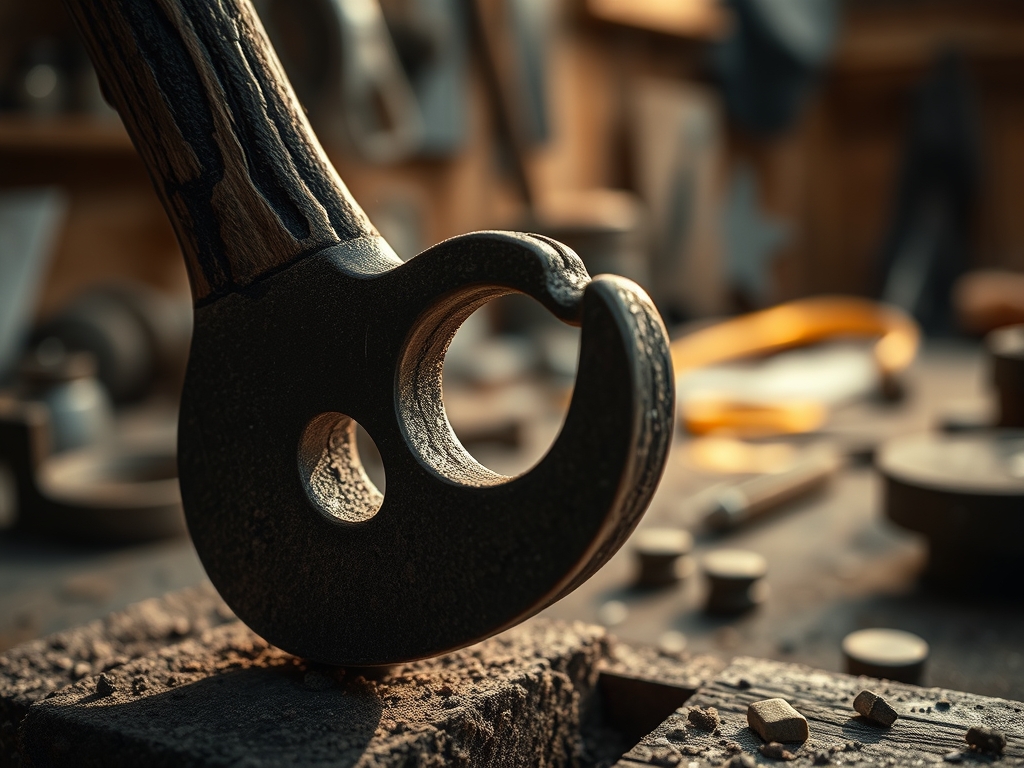 Forging a Metal Drive Hook