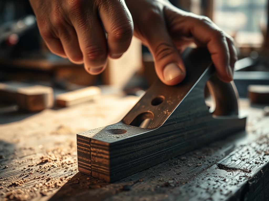 Hand Planing an Edge Square