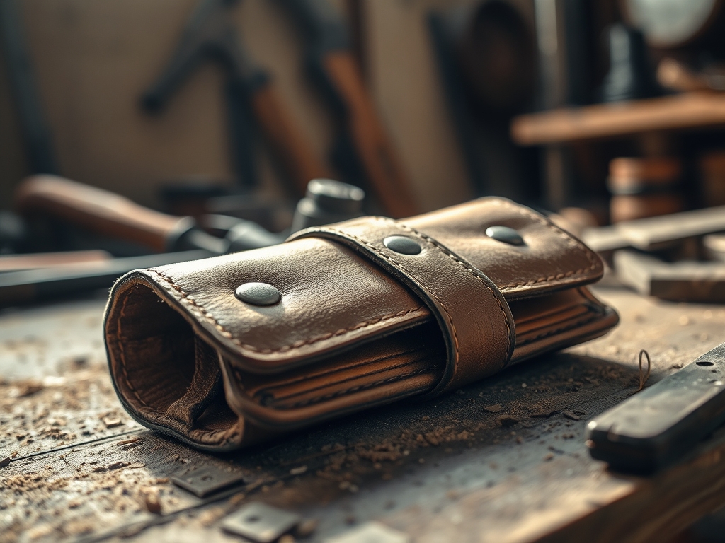 Making a Leather Tool Roll