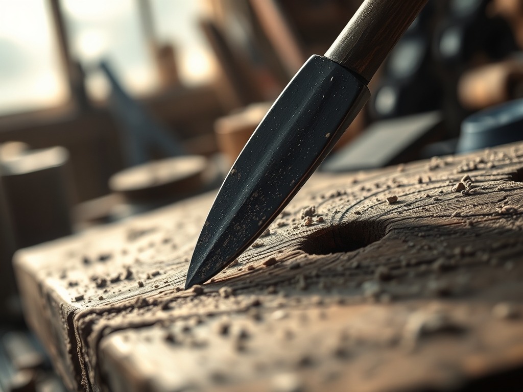 Using a Scratch Awl