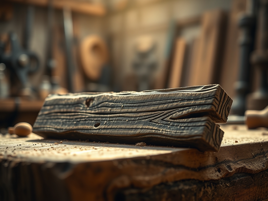 Carving a Wooden Sign