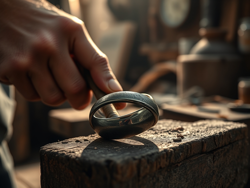 Forging a Metal Ring