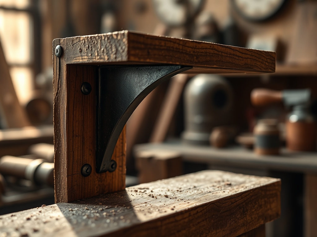 Forging a Metal Shelf Bracket