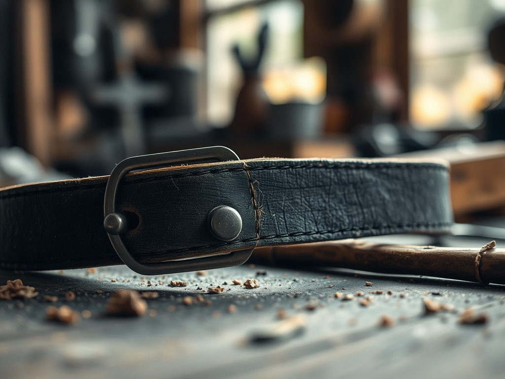 Hand Stitching a Belt