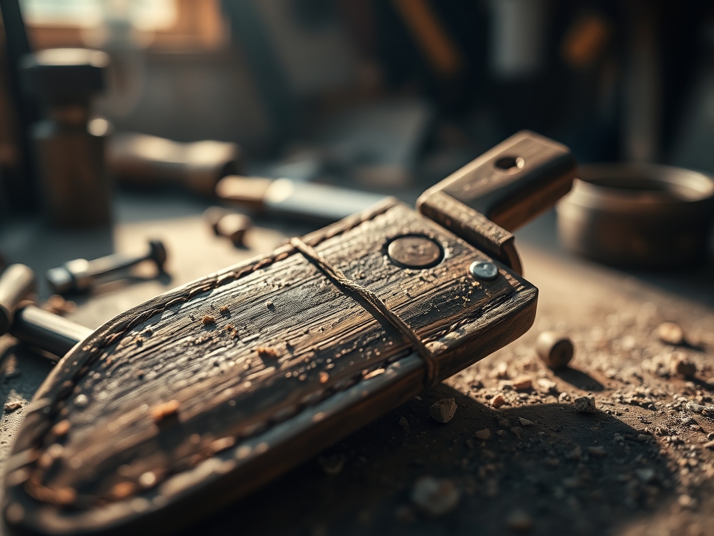 Hand Stitching a Sheath