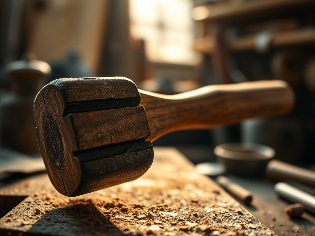Using a Traditional Mallet